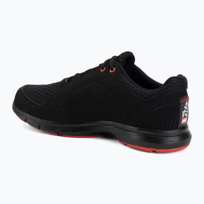 Férfi cipők Helly Hansen Ahiga V4 Hydropower off black/alert red 3