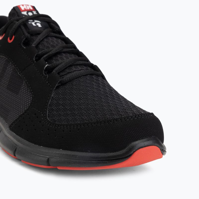 Férfi cipők Helly Hansen Ahiga V4 Hydropower off black/alert red 7