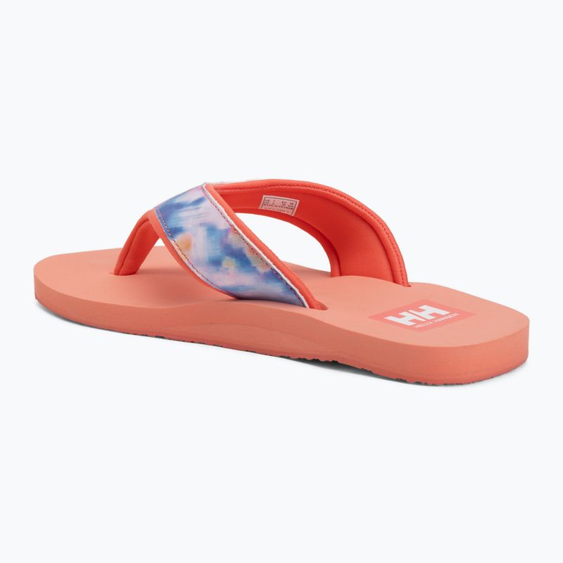 Női flip-flop papucsok Helly Hansen Stadt coral almond aop 3