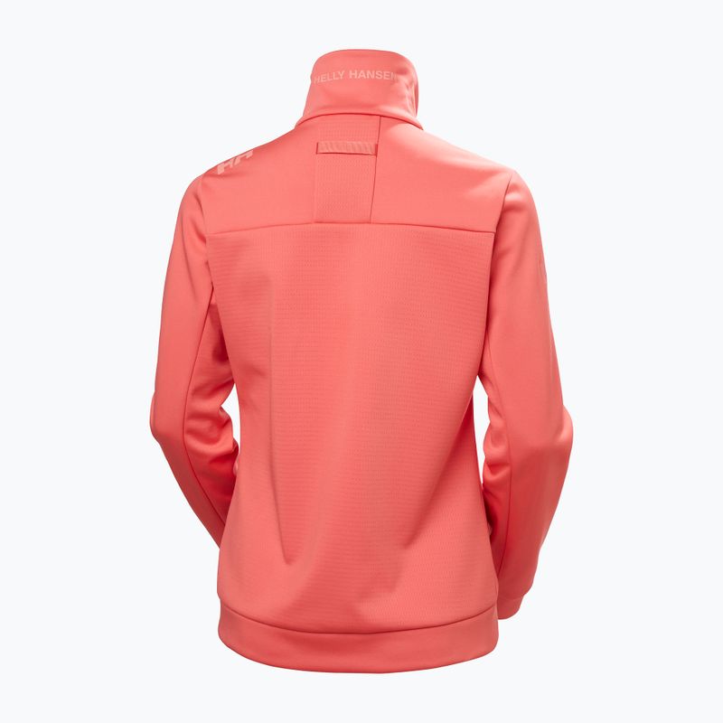 Női vitorlás pulóver Helly Hansen Crew Fleece sunset pink 7