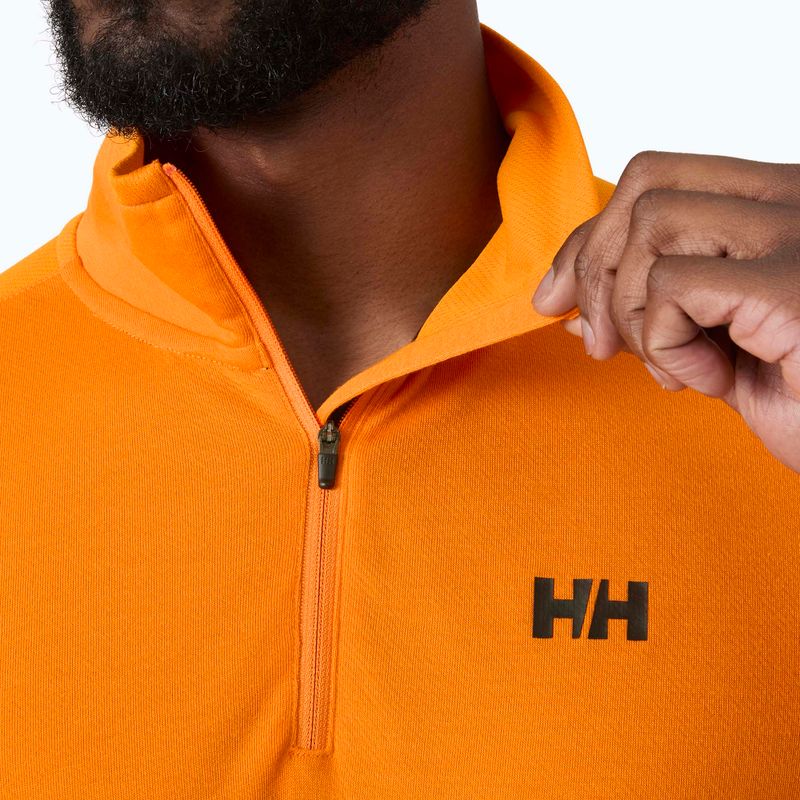 Férfi vitorlás pulóver Helly Hansen Hp 1/2 Zip Pullover 2.0 ignite orange 3