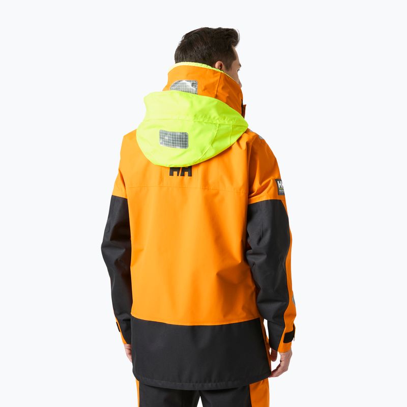 Férfi vitorlásdzseki Helly Hansen Skagen Offshore ignite orange 2