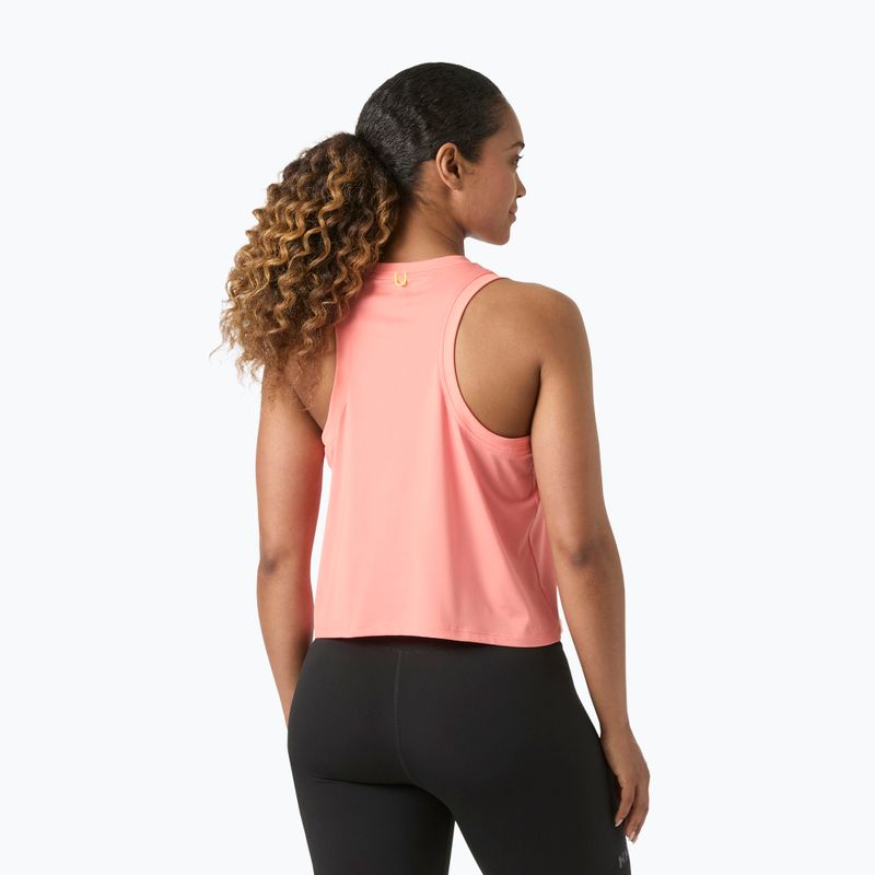 Női póló Helly Hansen Ocean Cropped Tank Top coral almond 2
