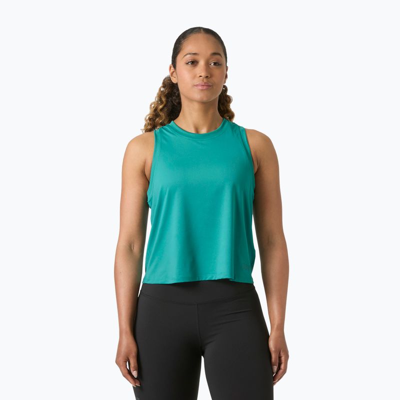 Női póló Helly Hansen Ocean Cropped Tank Top dark mint