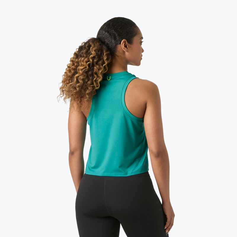 Női póló Helly Hansen Ocean Cropped Tank Top dark mint 2