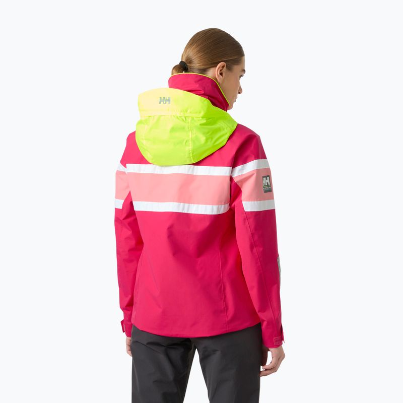 Női vitorlásdzseki Helly Hansen Salt Original cranberry 2