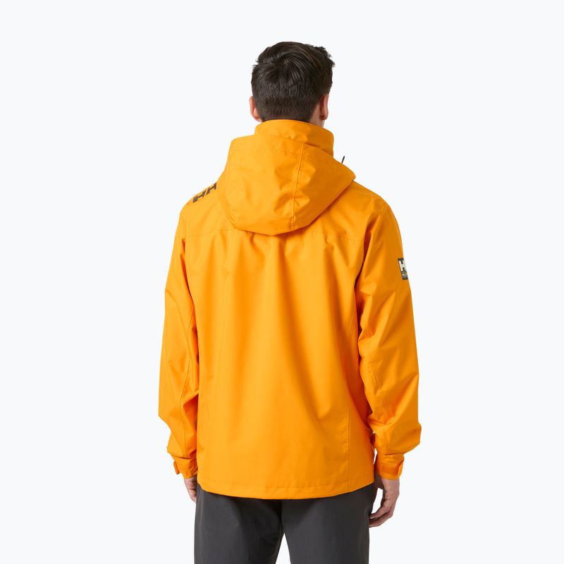 Férfi vitorlásdzseki Helly Hansen Crew Hooded 2.0 ignite orange 2