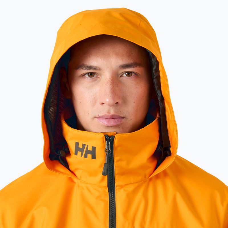 Férfi vitorlásdzseki Helly Hansen Crew Hooded 2.0 ignite orange 3