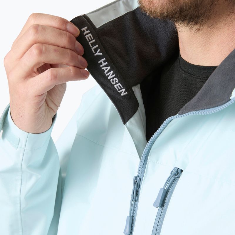 Férfi vitorlásdzseki Helly Hansen Crew Hooded 2.0 barely blue 4