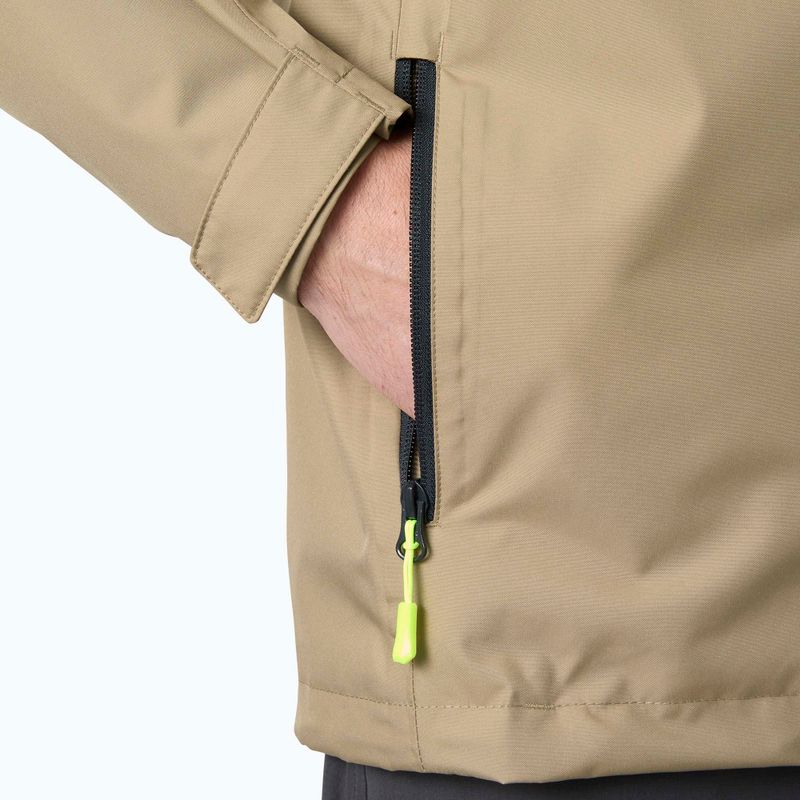 Férfi vitorlásdzseki Helly Hansen Crew Hooded 2.0 pebble 6