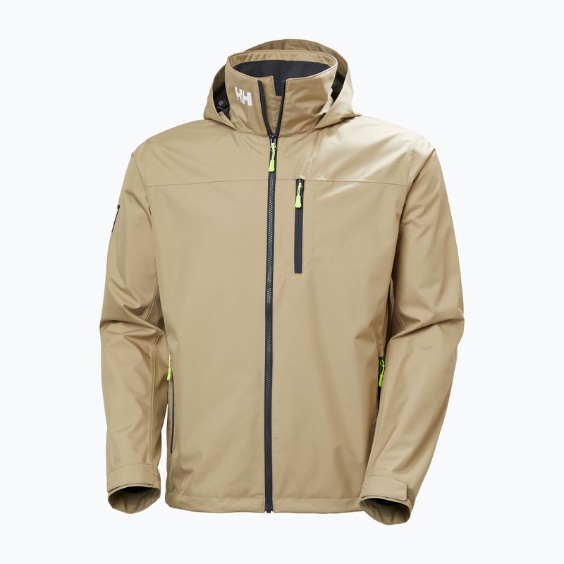 Férfi vitorlásdzseki Helly Hansen Crew Hooded 2.0 pebble 8