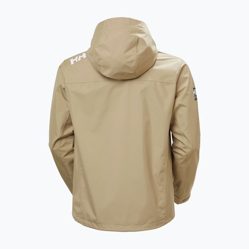 Férfi vitorlásdzseki Helly Hansen Crew Hooded 2.0 pebble 9