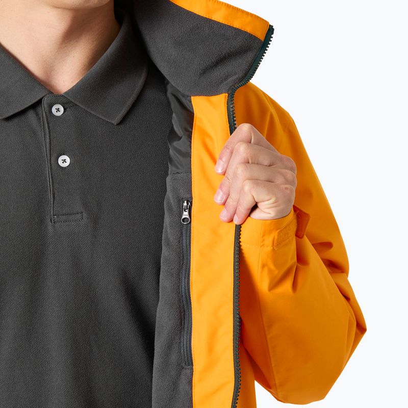 Férfi vitorláskabát Helly Hansen Crew Midlayer 2 ignite orange 3