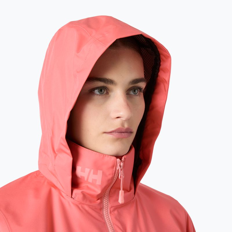 Női vitorlásdzseki Helly Hansen Crew Hooded 2.0 sunset pink 3