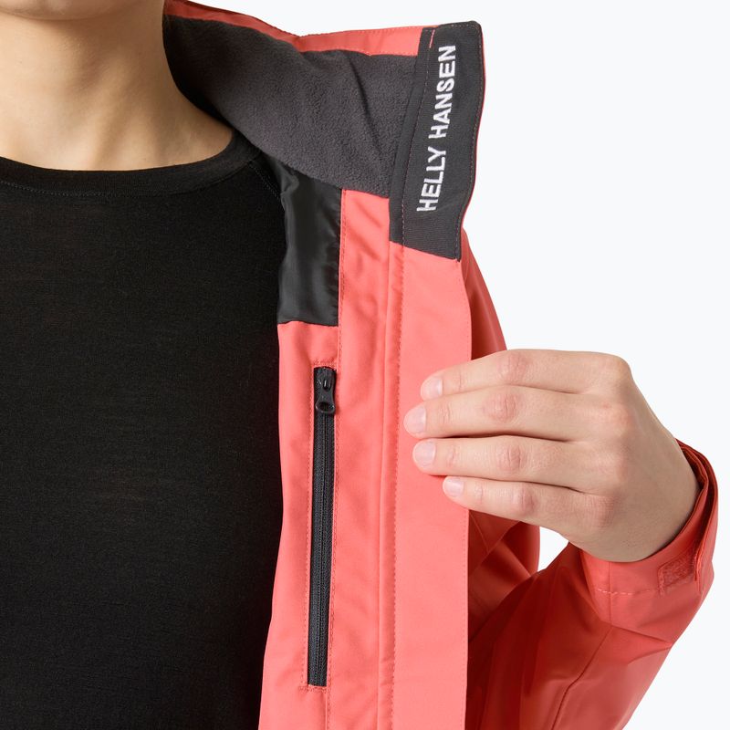 Női vitorlásdzseki Helly Hansen Crew Hooded 2.0 sunset pink 5