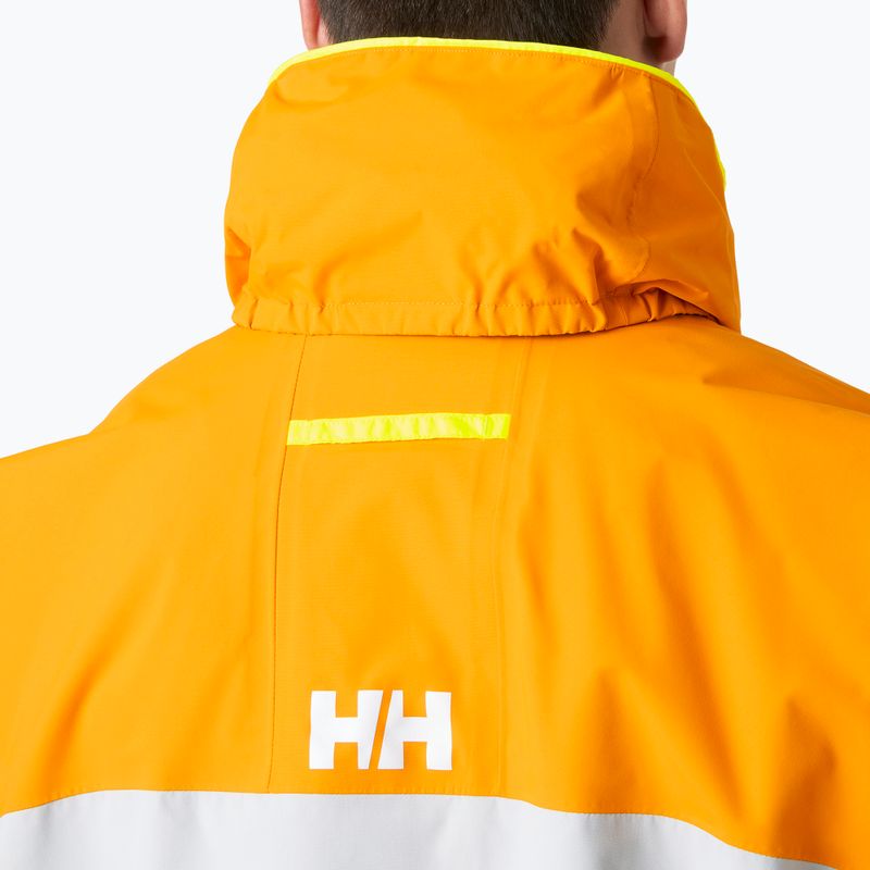 Férfi vitorlásdzseki Helly Hansen Pier 4.0 ignite orange 4