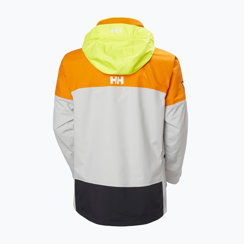 Férfi vitorlásdzseki Helly Hansen Pier 4.0 ignite orange 11