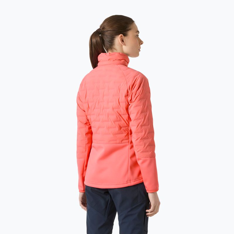 Női hibrid kabát Helly Hansen HP Hybrid Stretch Insulator sunset pink 2