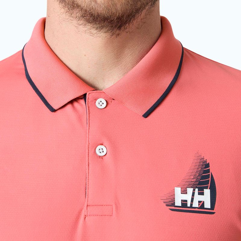 Férfi pólóing Helly Hansen Hp Figari Polo sunset pink 4