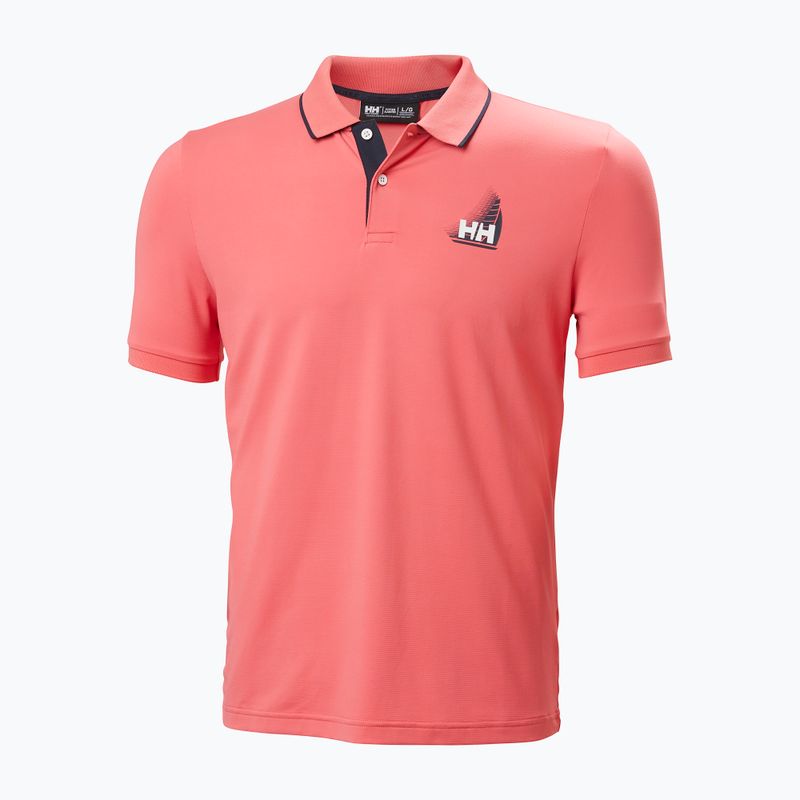 Férfi pólóing Helly Hansen Hp Figari Polo sunset pink 5