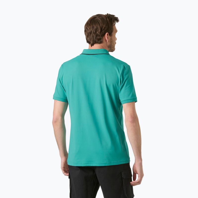 Férfi pólóing Helly Hansen Hp Figari Polo dark mint 2