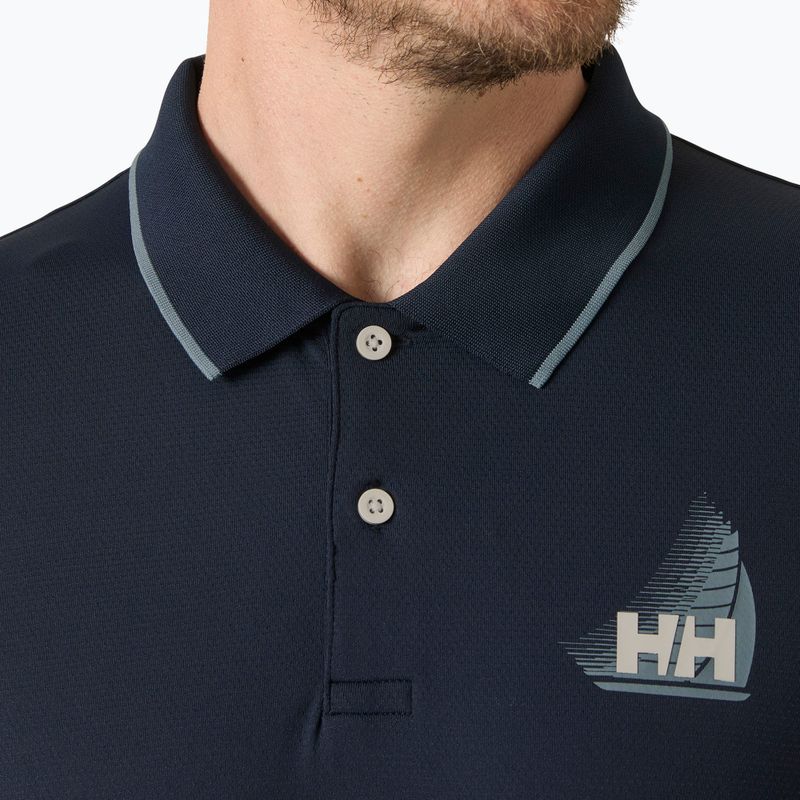 Férfi pólóing Helly Hansen Hp Figari Polo navy 3