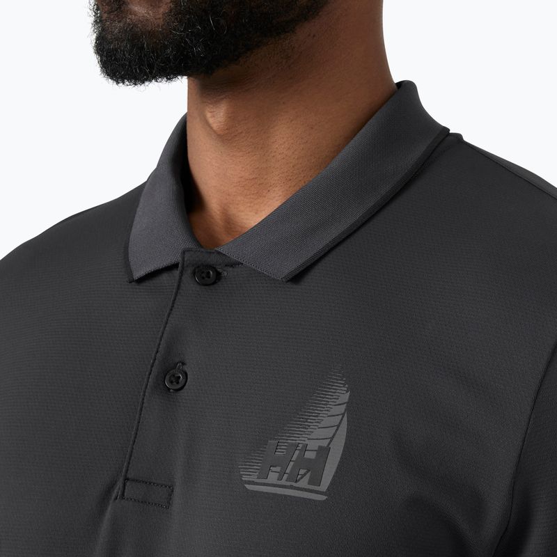 Férfi pólóing Helly Hansen Hp Figari Polo ebony 3