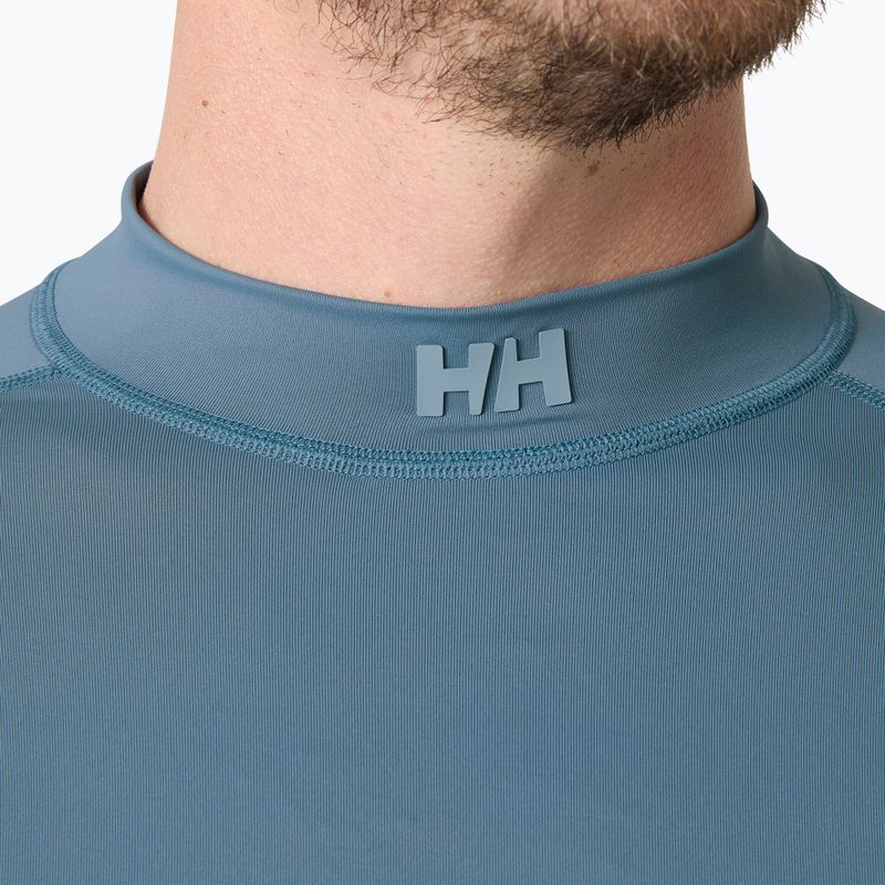 Férfi úszó hosszú ujjú felső Helly Hansen Waterwear Rashguard washed navy 3