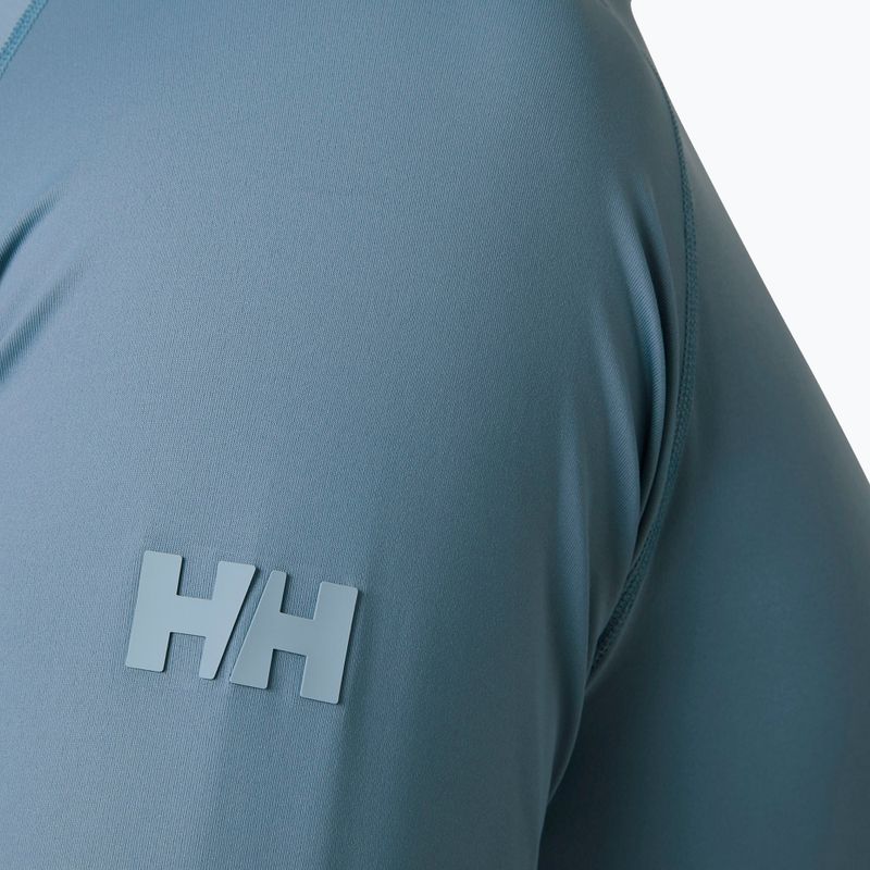 Férfi úszó hosszú ujjú felső Helly Hansen Waterwear Rashguard washed navy 4