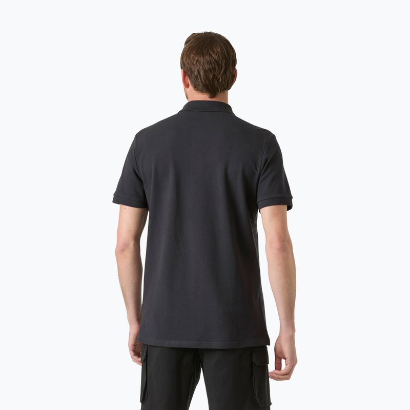 Férfi pólóing Helly Hansen Crew Polo Pique ebony 2