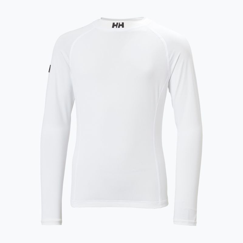 Gyerek úszó hosszú ujjú felső Helly Hansen Waterwear Rashguard Jr white 5