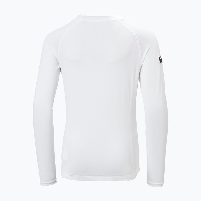 Gyerek úszó hosszú ujjú felső Helly Hansen Waterwear Rashguard Jr white 6