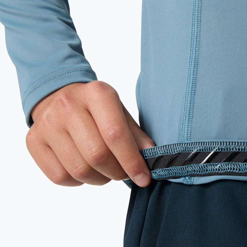 Gyerek úszó hosszú ujjú felső Helly Hansen Waterwear Rashguard Jr washed navy 4