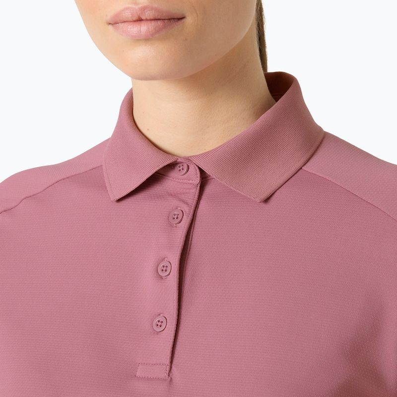 Női galléros póló Helly Hansen Hp Salina Polo wildberry 3