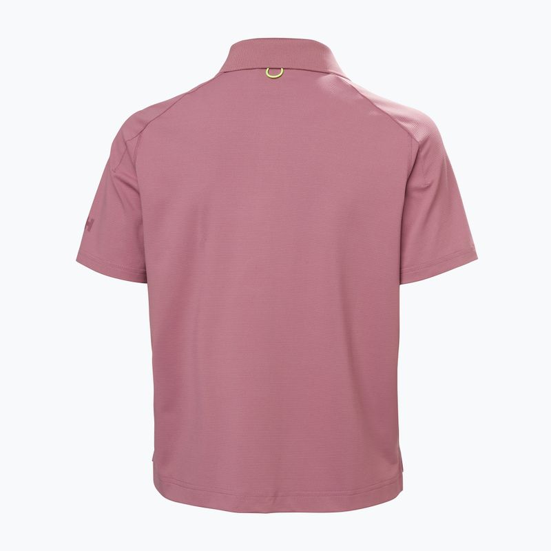 Női galléros póló Helly Hansen Hp Salina Polo wildberry 7