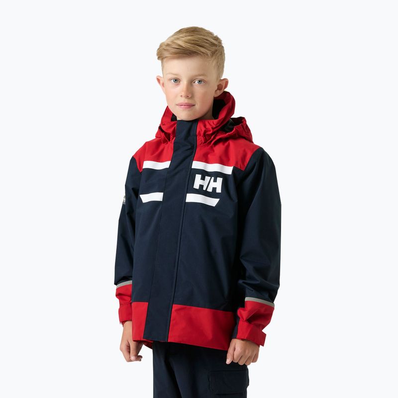 Gyerek vitorlásdzseki Helly Hansen Salt Port 2.0 Jr navy 3