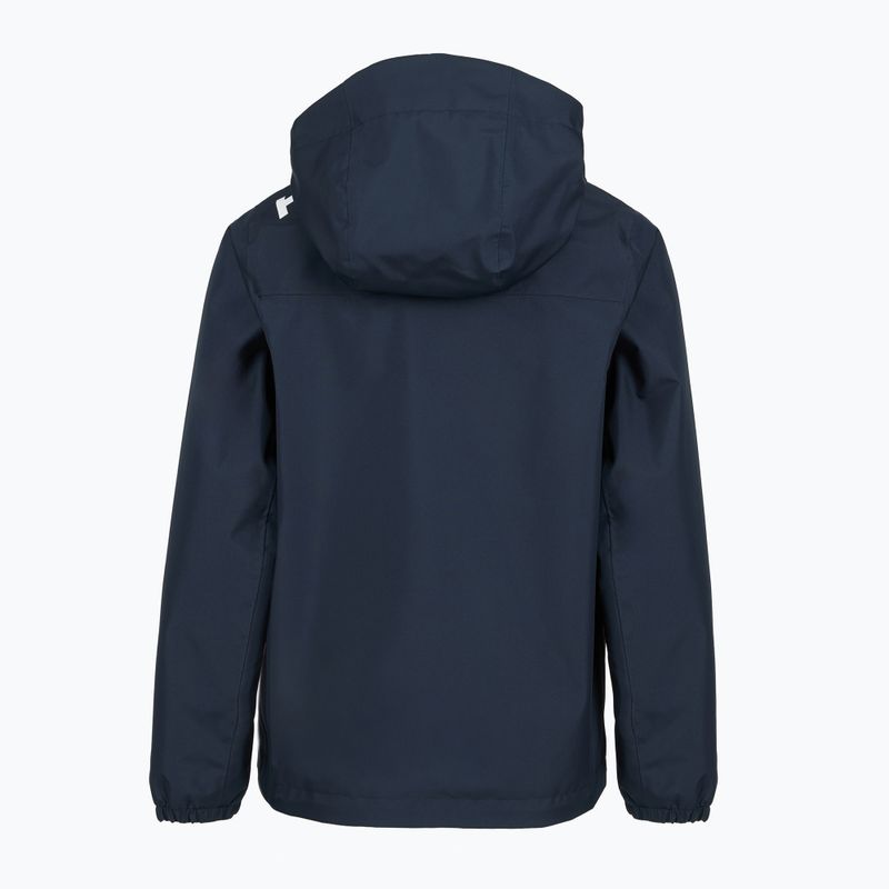 Gyerek vitorlásdzseki Helly Hansen Crew Hooded Jr 41813 navy 2