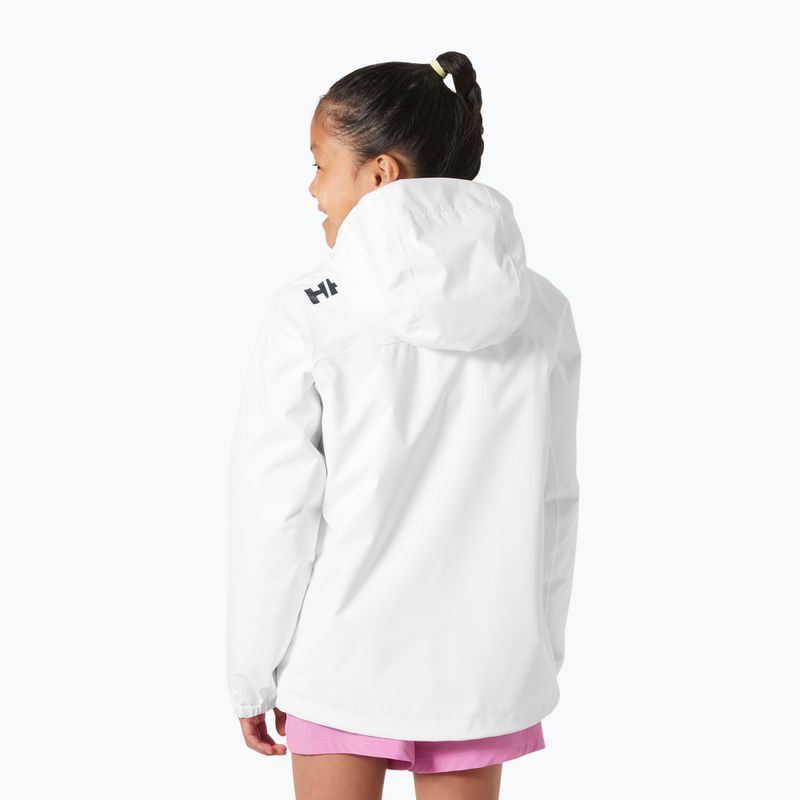 Gyerek vitorlás dzseki Helly Hansen Crew Midlayer 2.0 white 2