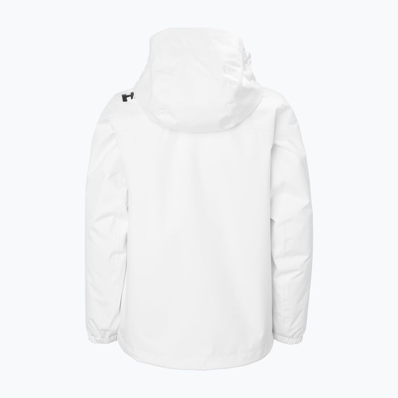 Gyerek vitorlás dzseki Helly Hansen Crew Midlayer 2.0 white 8