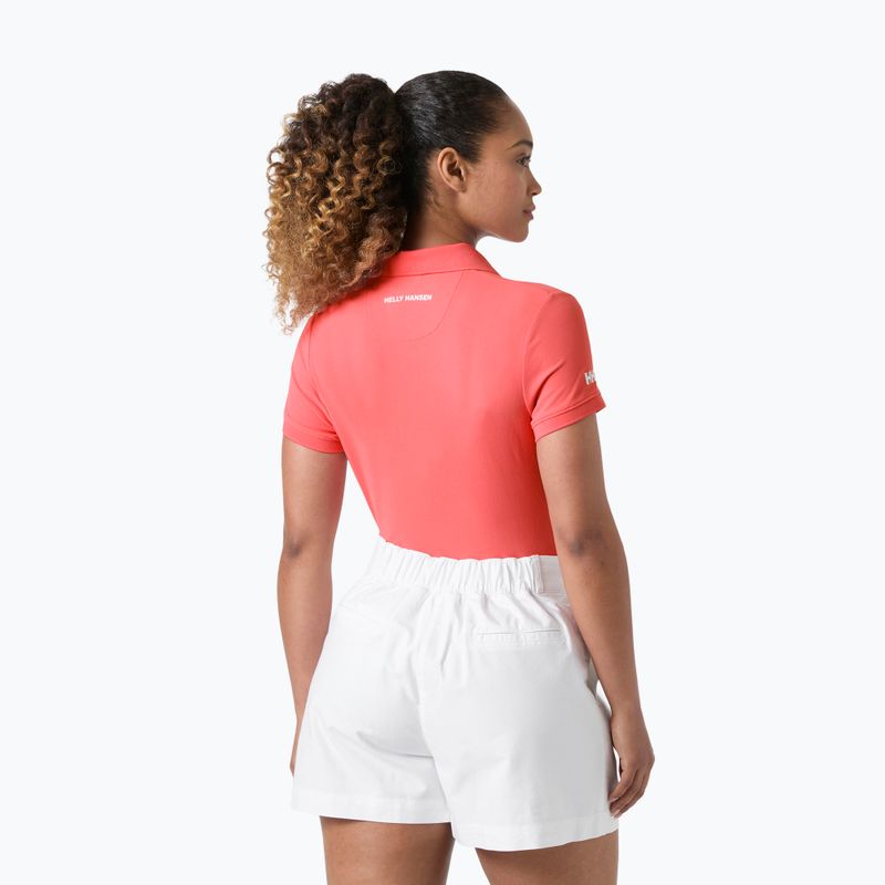 Női pólóing Helly Hansen Crewline Polo sunset pink 2