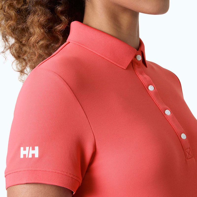 Női pólóing Helly Hansen Crewline Polo sunset pink 4