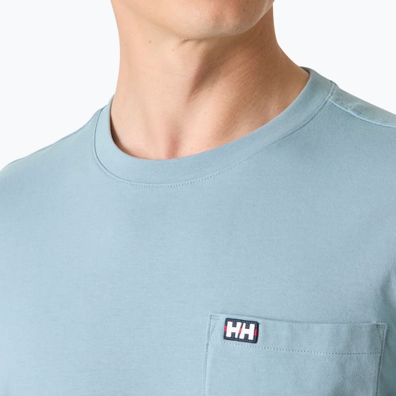 Férfi póló Helly Hansen Hudson windy blue 3