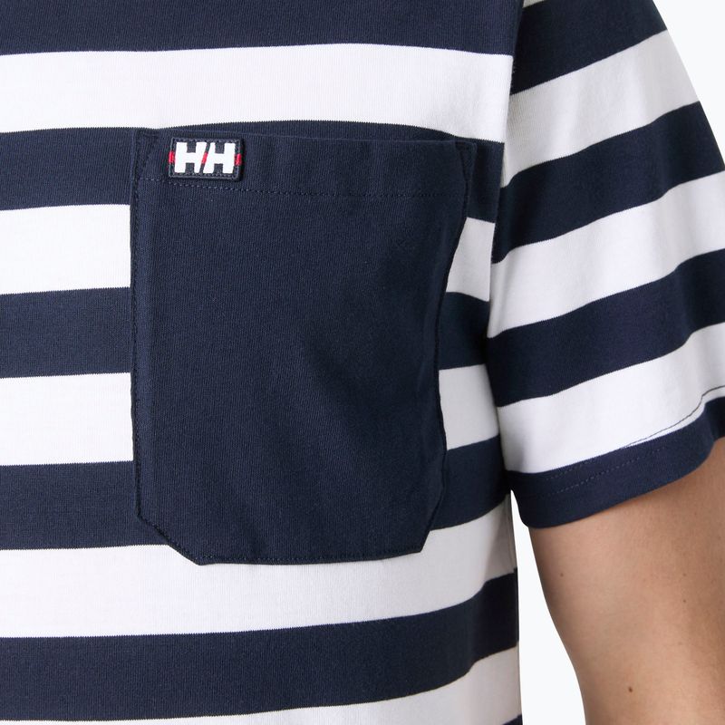 Férfi póló Helly Hansen Hudson navy stripe 3