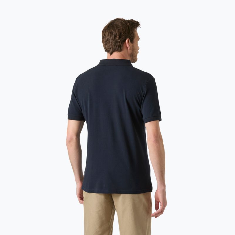 Férfi pólóing Helly Hansen Elba Fitted Polo navy 2