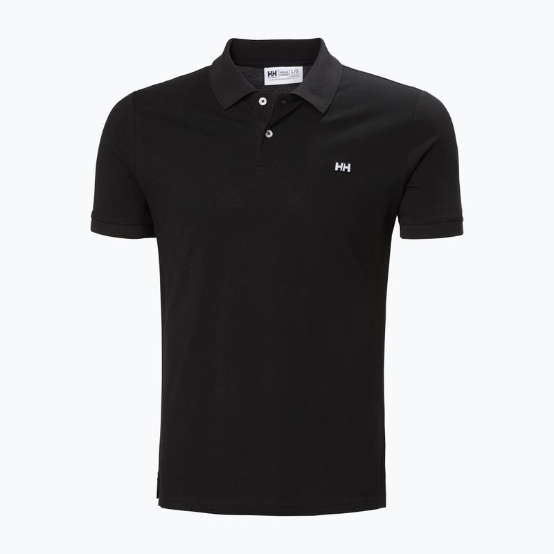 Férfi pólóing Helly Hansen Elba Fitted Polo black 5