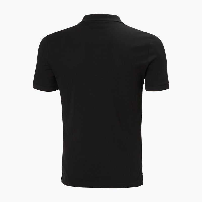 Férfi pólóing Helly Hansen Elba Fitted Polo black 6
