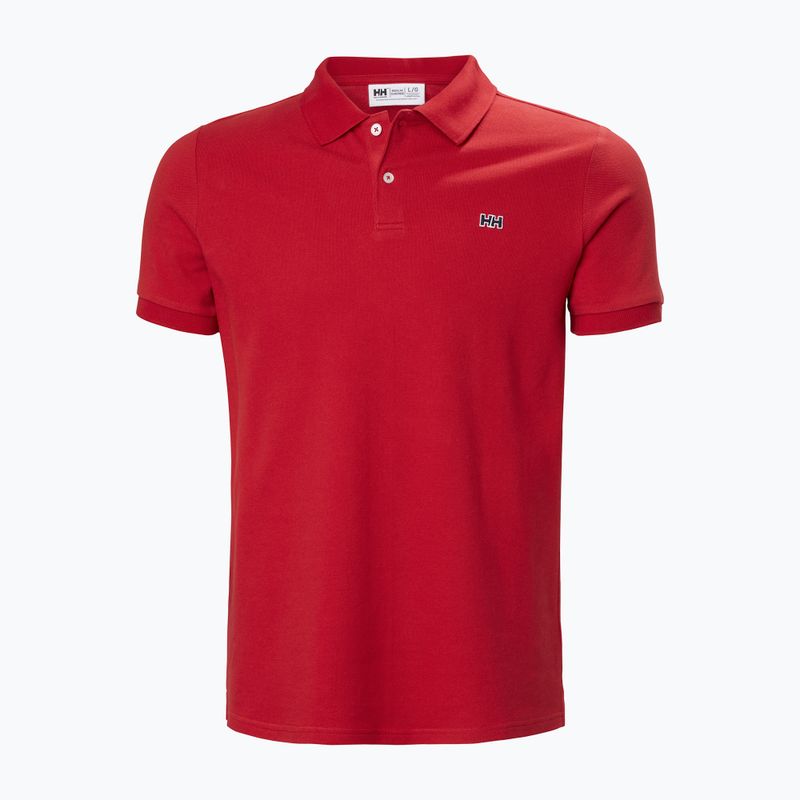 Férfi póló Helly Hansen Hudson Polo red 5