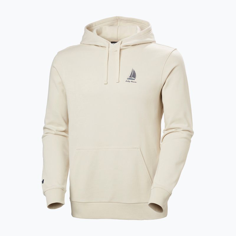 Férfi pulóver Helly Hansen Shoreline Hoodie cream 5