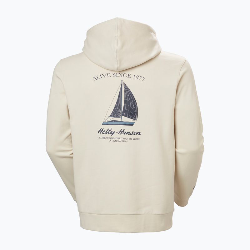 Férfi pulóver Helly Hansen Shoreline Hoodie cream 6