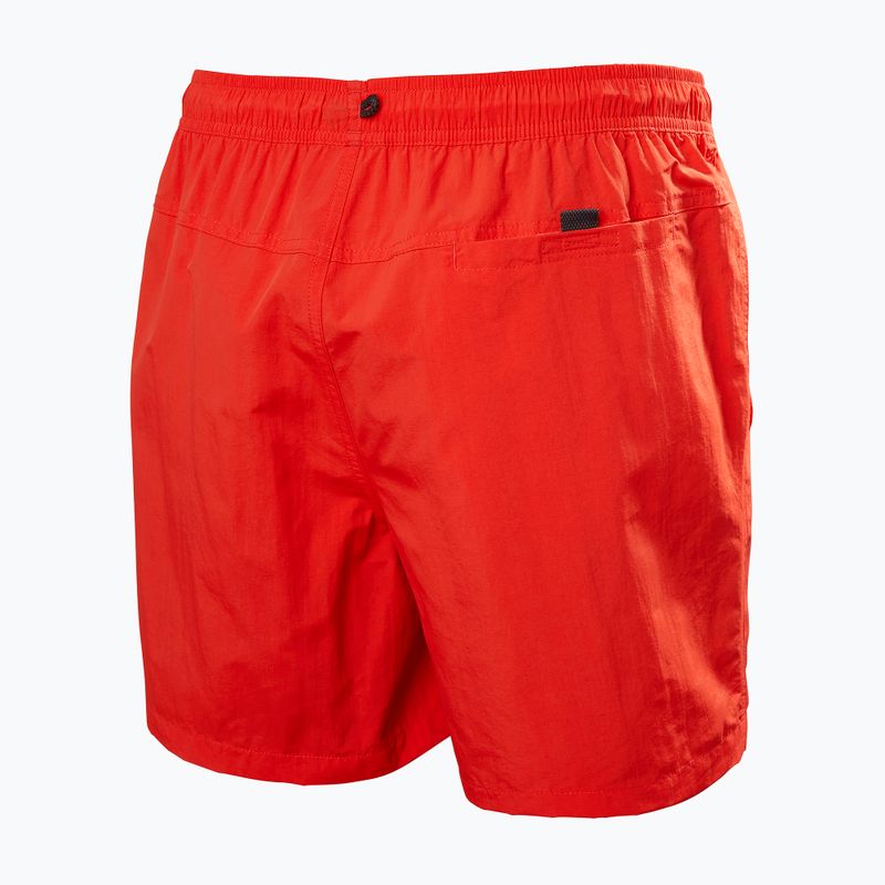 Férfi vitorlás rövidnadrág Helly Hansen Calshot Trunk 7" alert red 2